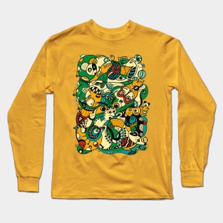 Mouse - 12 Zodiac Animals Long Sleeve T-Shirt